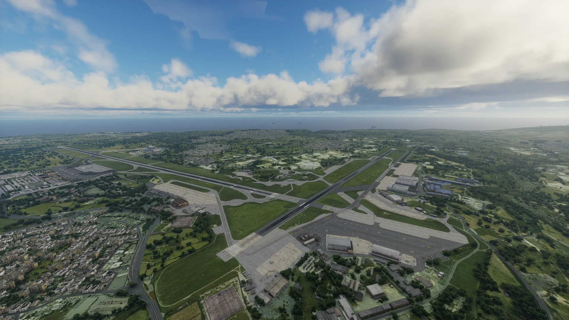 Аэропорт LMML ( Валлетта, Мальта ) + лэндмарки