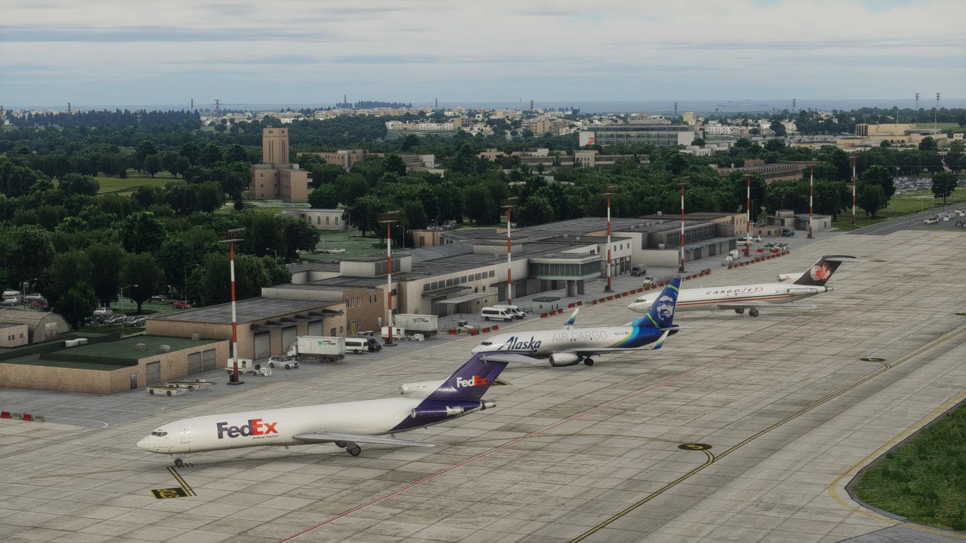 Аэропорт LMML ( Валлетта, Мальта ) + лэндмарки