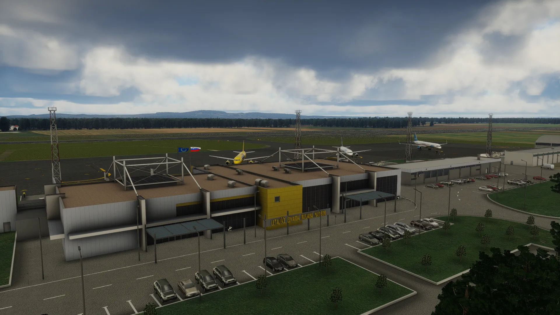 Аэропорт LJMB ( Марибор, Словения )