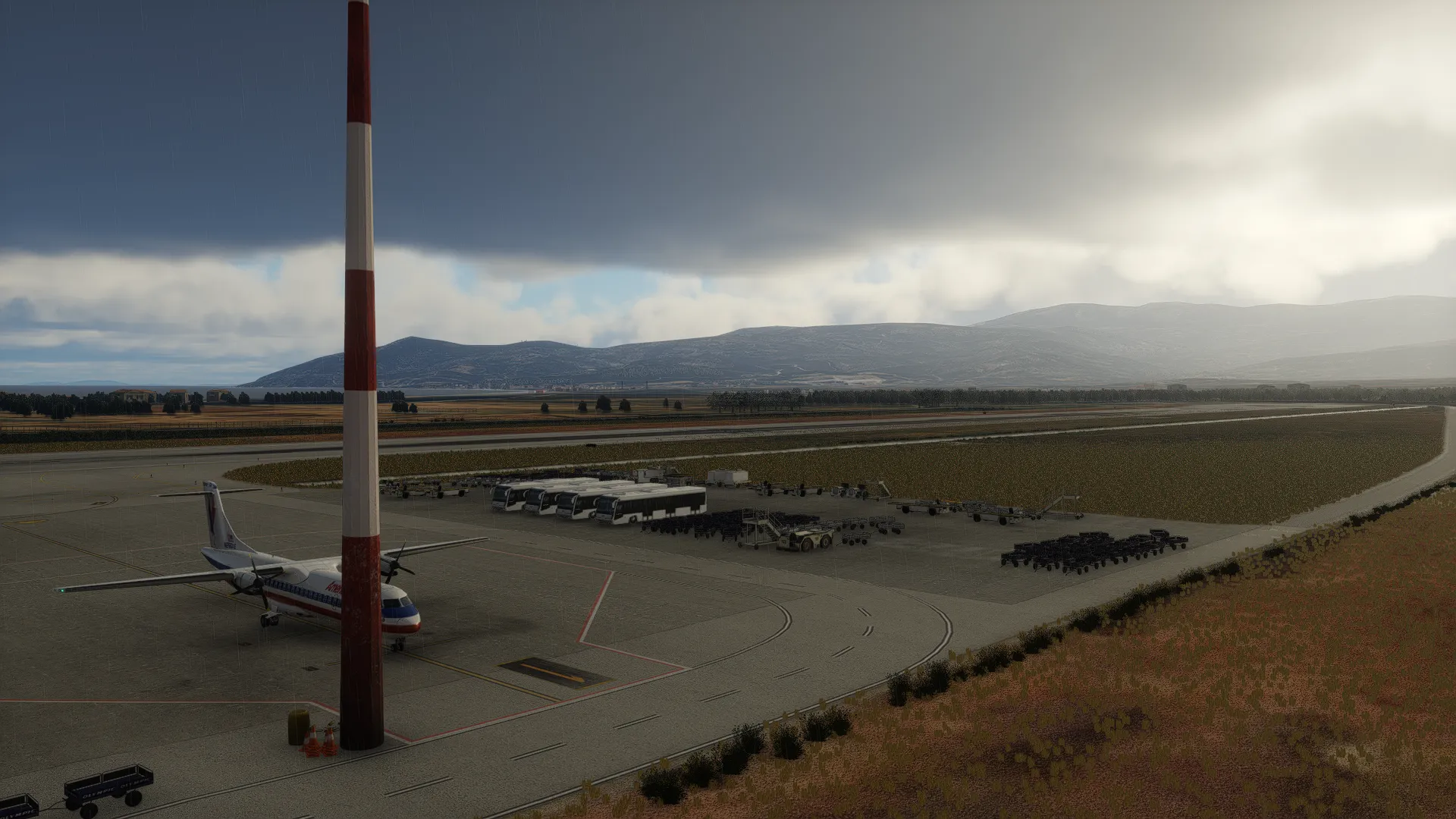 Аэропорт LGSM ( Самос, Греция ) + остров