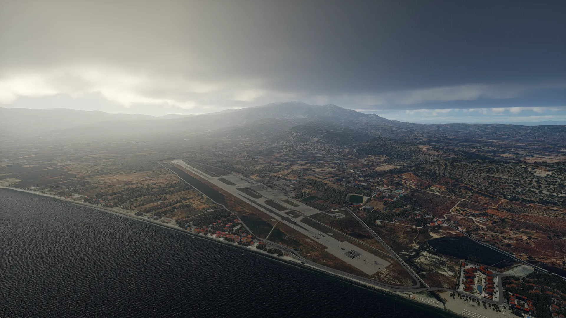 Аэропорт LGSM ( Самос, Греция ) + остров