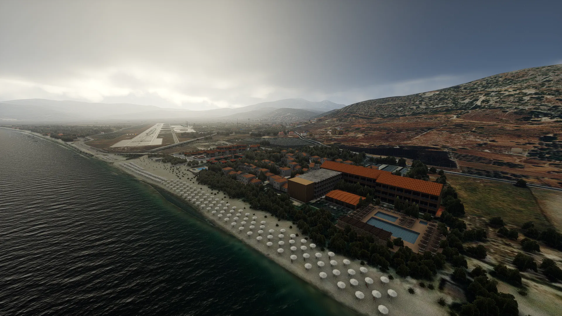 Аэропорт LGSM ( Самос, Греция ) + остров