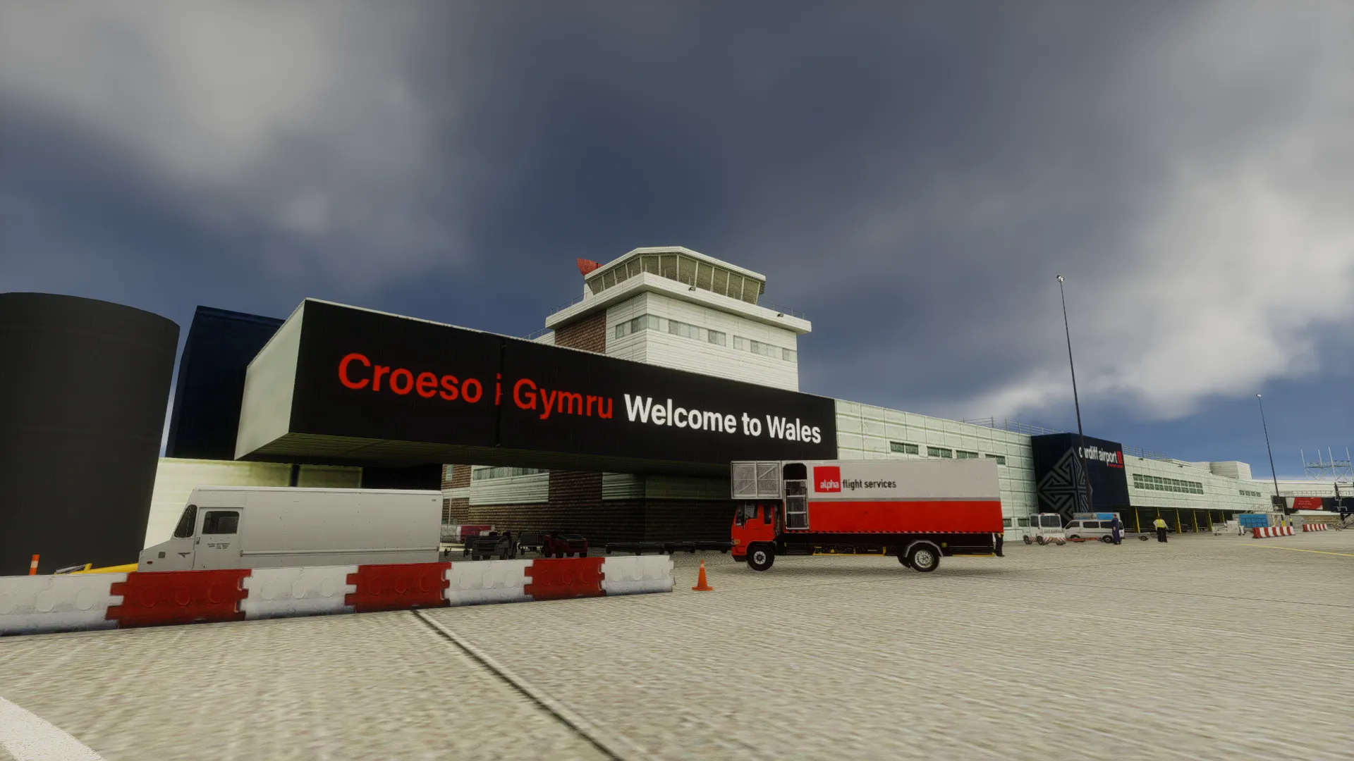 Аэропорт EGFF ( Кардифф, Великобритания )