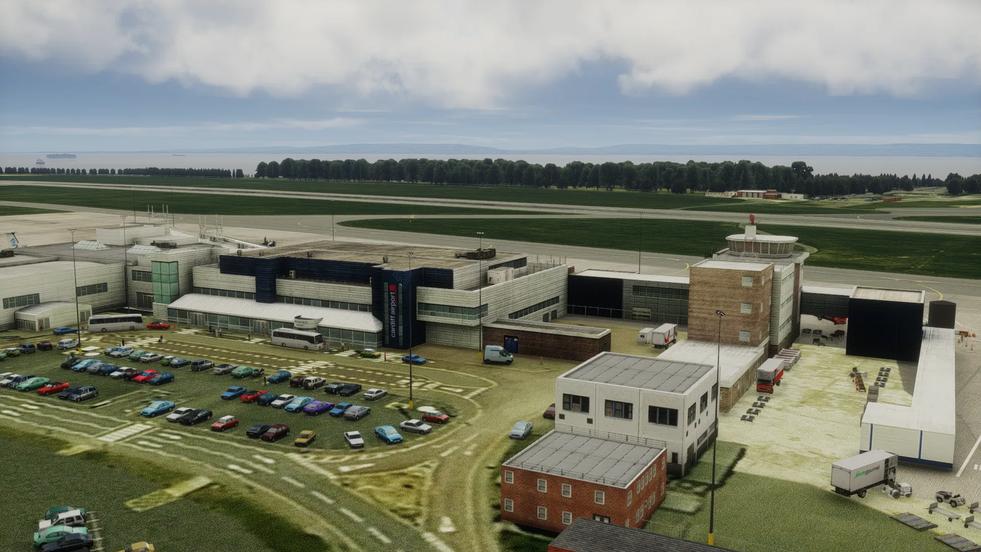 Аэропорт EGFF ( Кардифф, Великобритания )