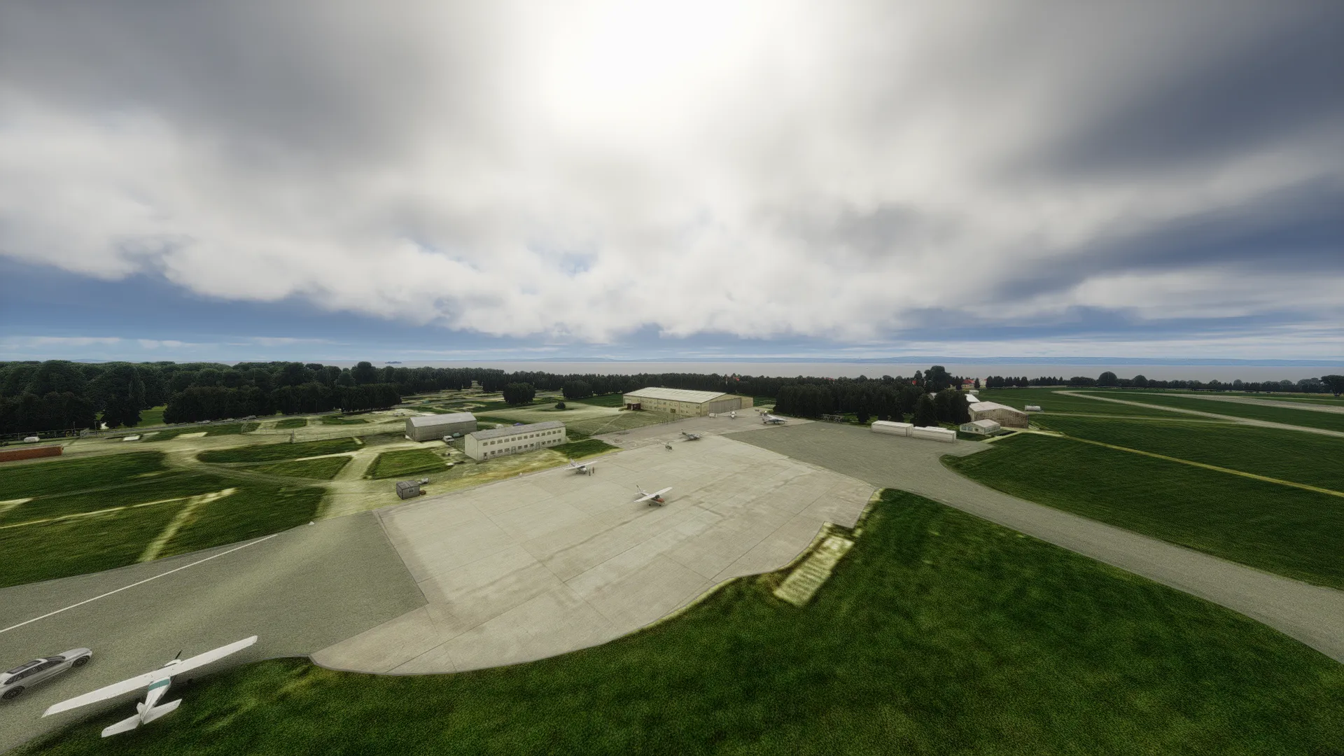 Аэропорт EGFF ( Кардифф, Великобритания )