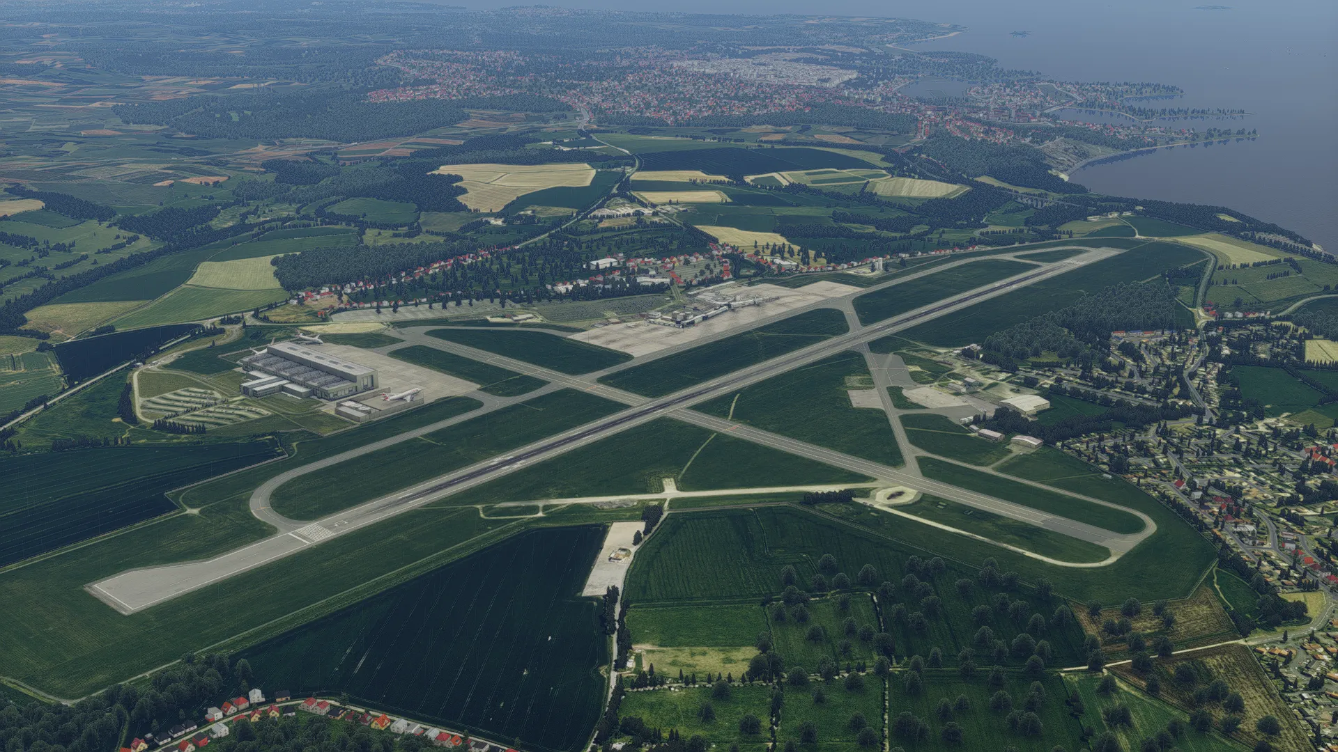 Аэропорт EGFF ( Кардифф, Великобритания )