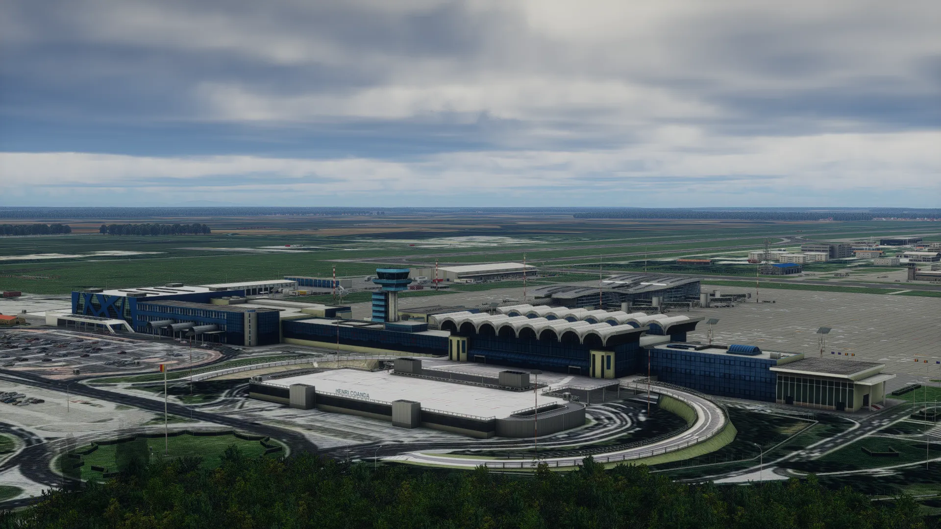 Аэропорт LROP ( Бухарест, Румыния )