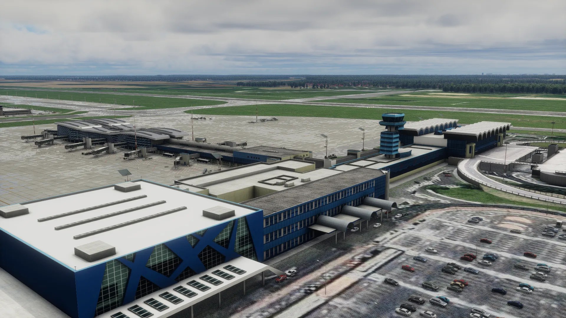 Аэропорт LROP ( Бухарест, Румыния )