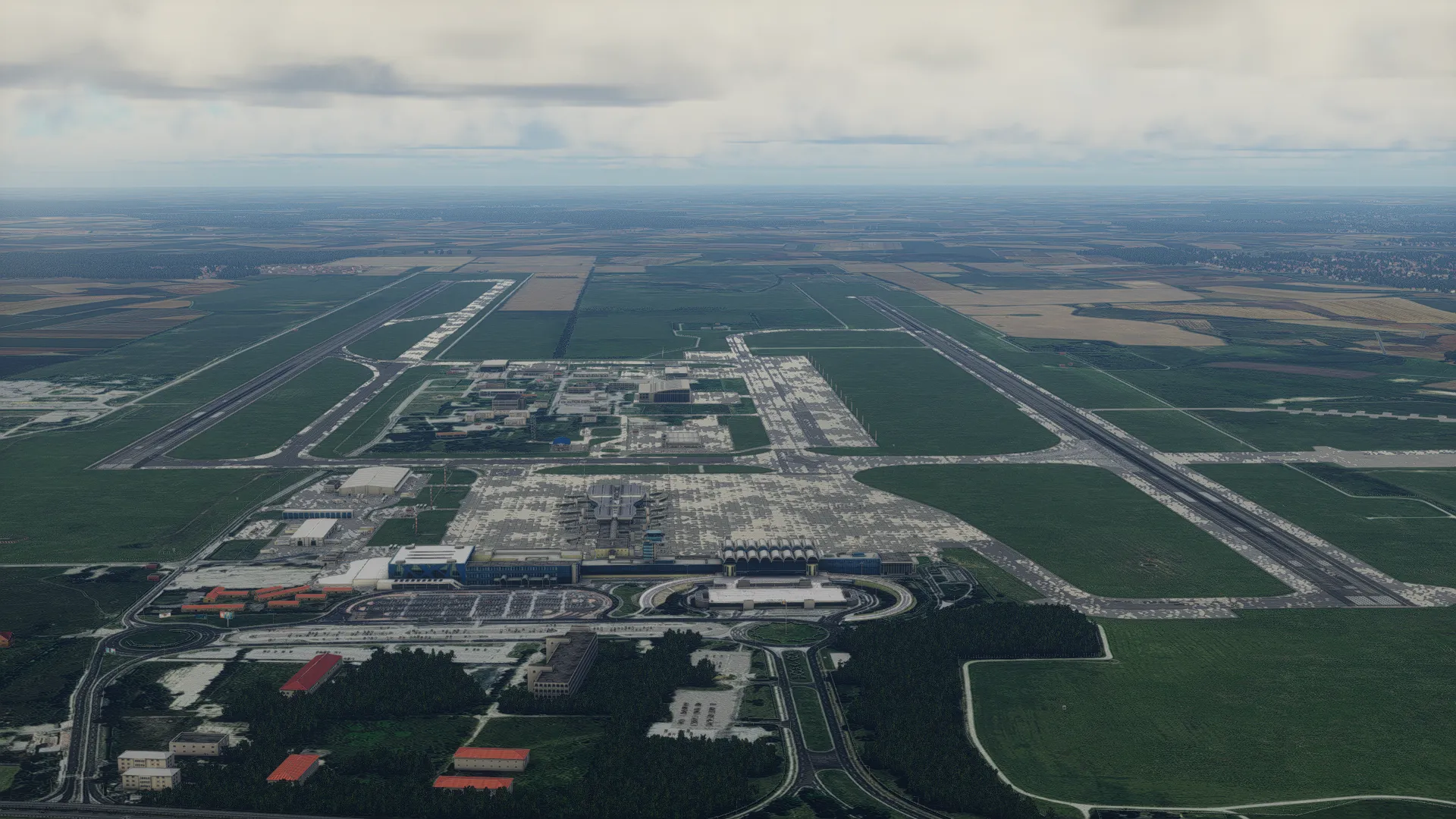 Аэропорт LROP ( Бухарест, Румыния )