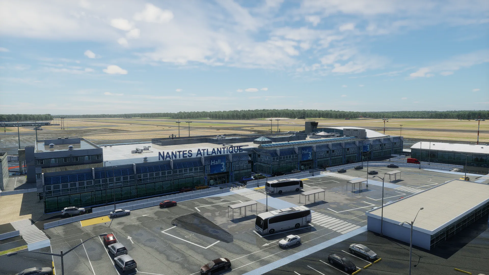 Аэропорт LFRS ( Нант, Франция )