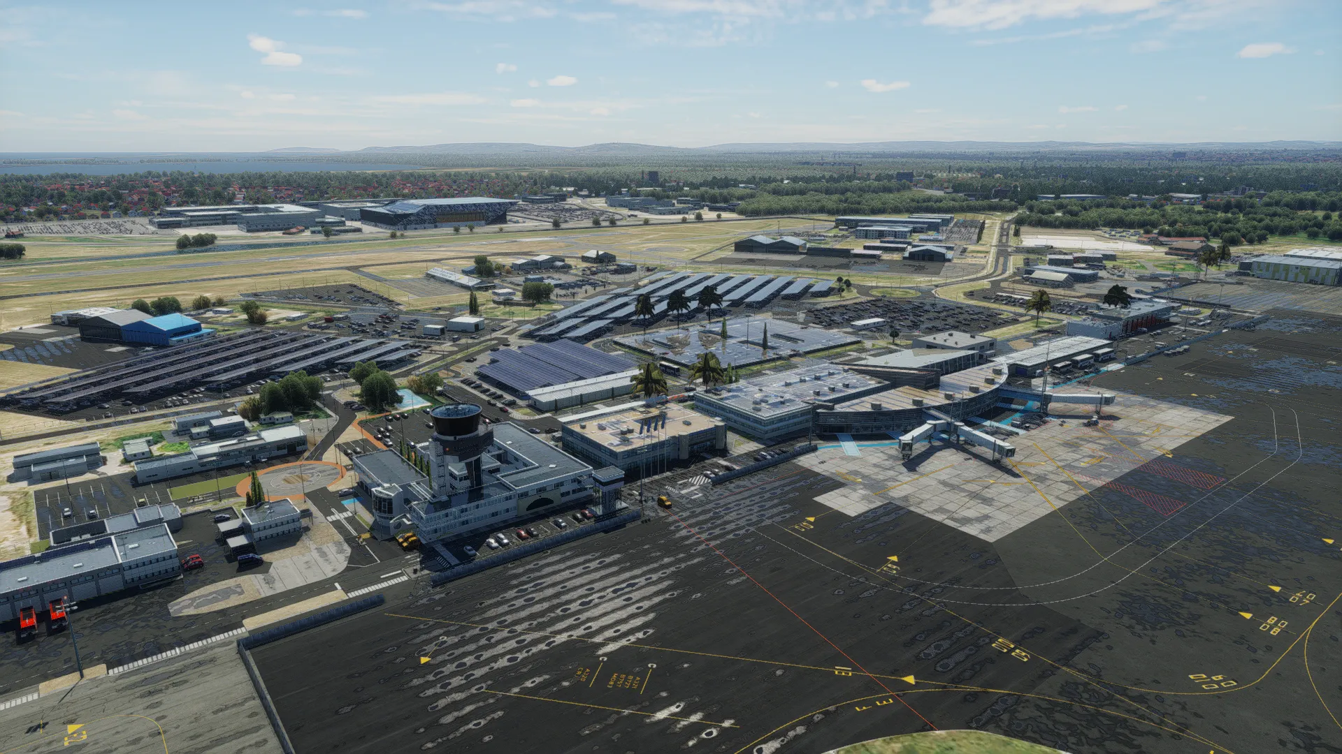 Аэропорт LFMT ( Монпелье, Франция )