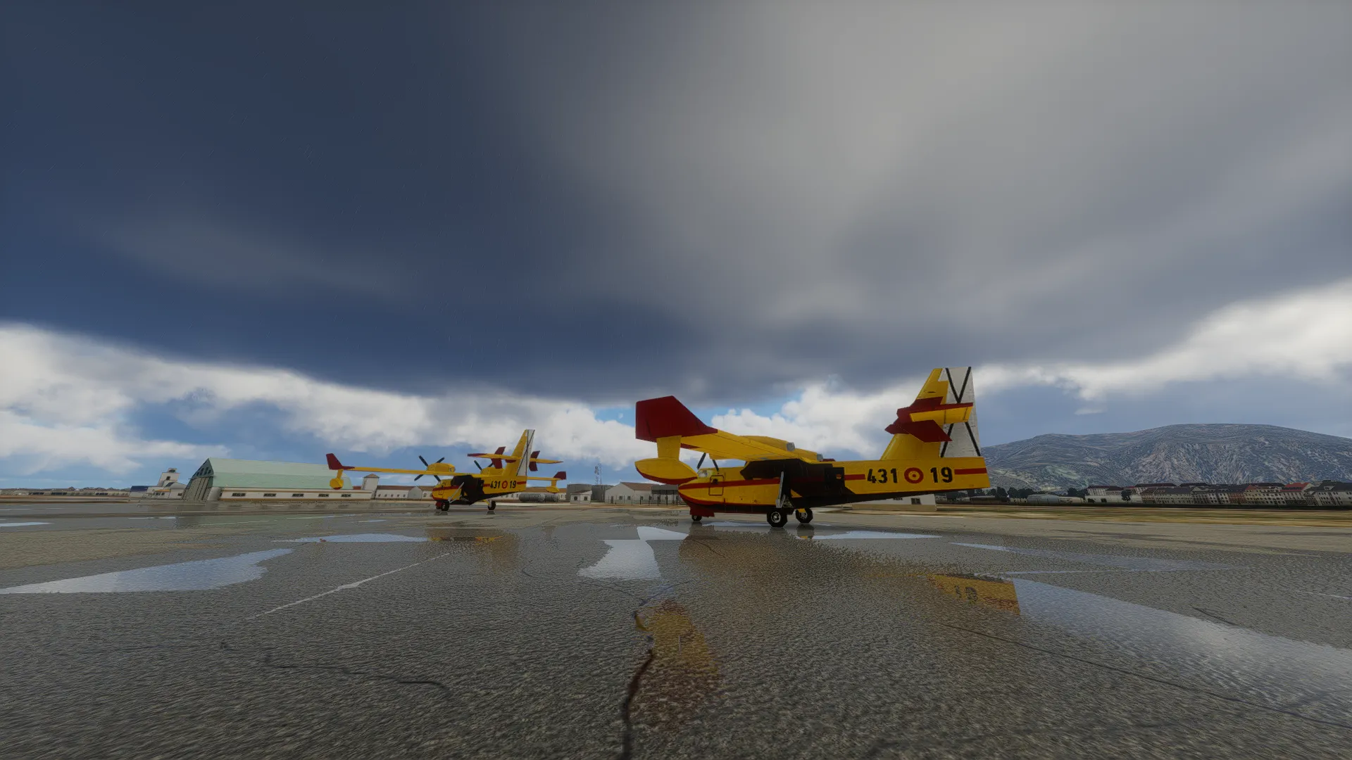 Аэропорт LEMG ( Малага, Испания )