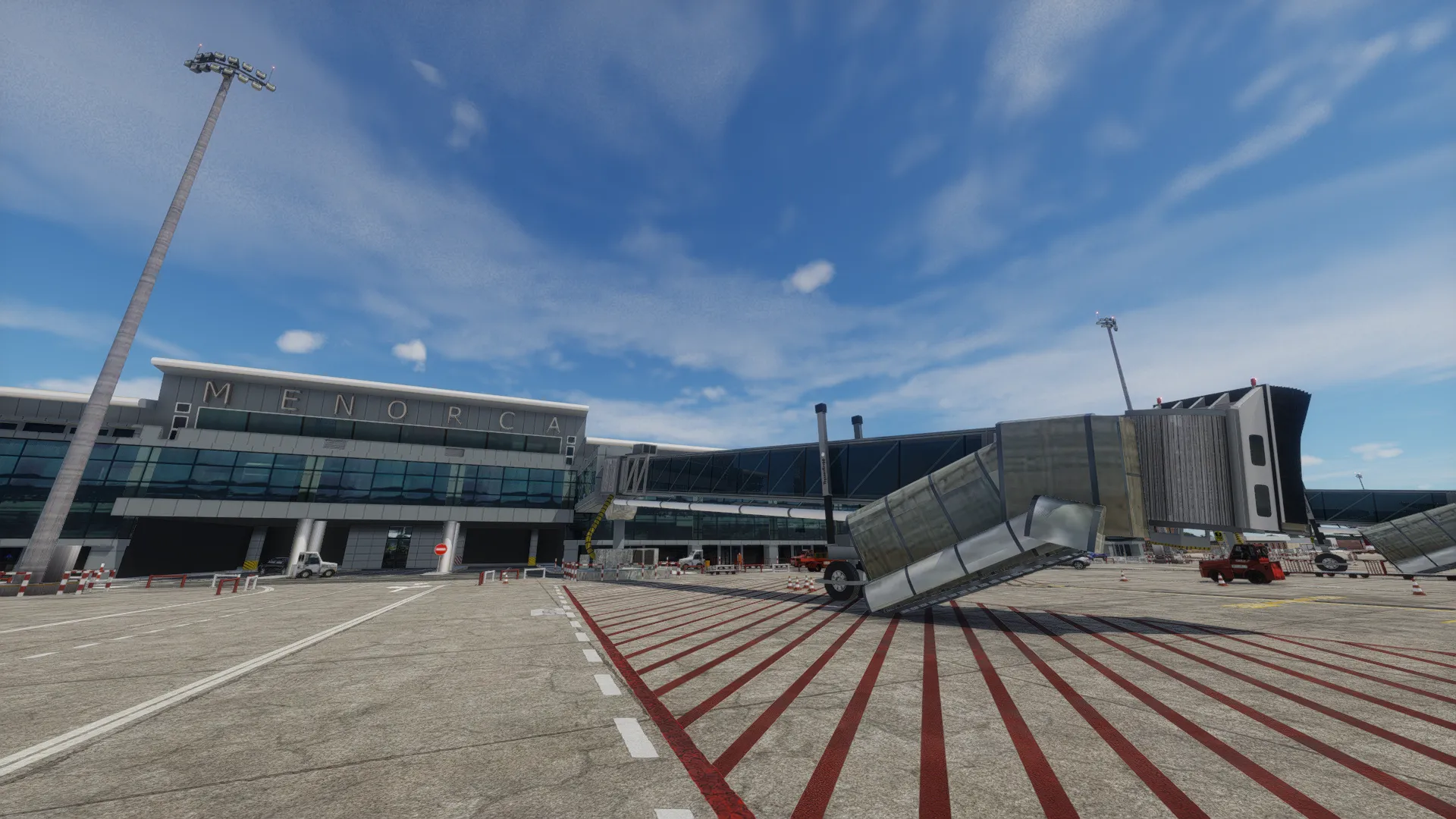 Аэропорт LEMH ( Менорка, Испания )