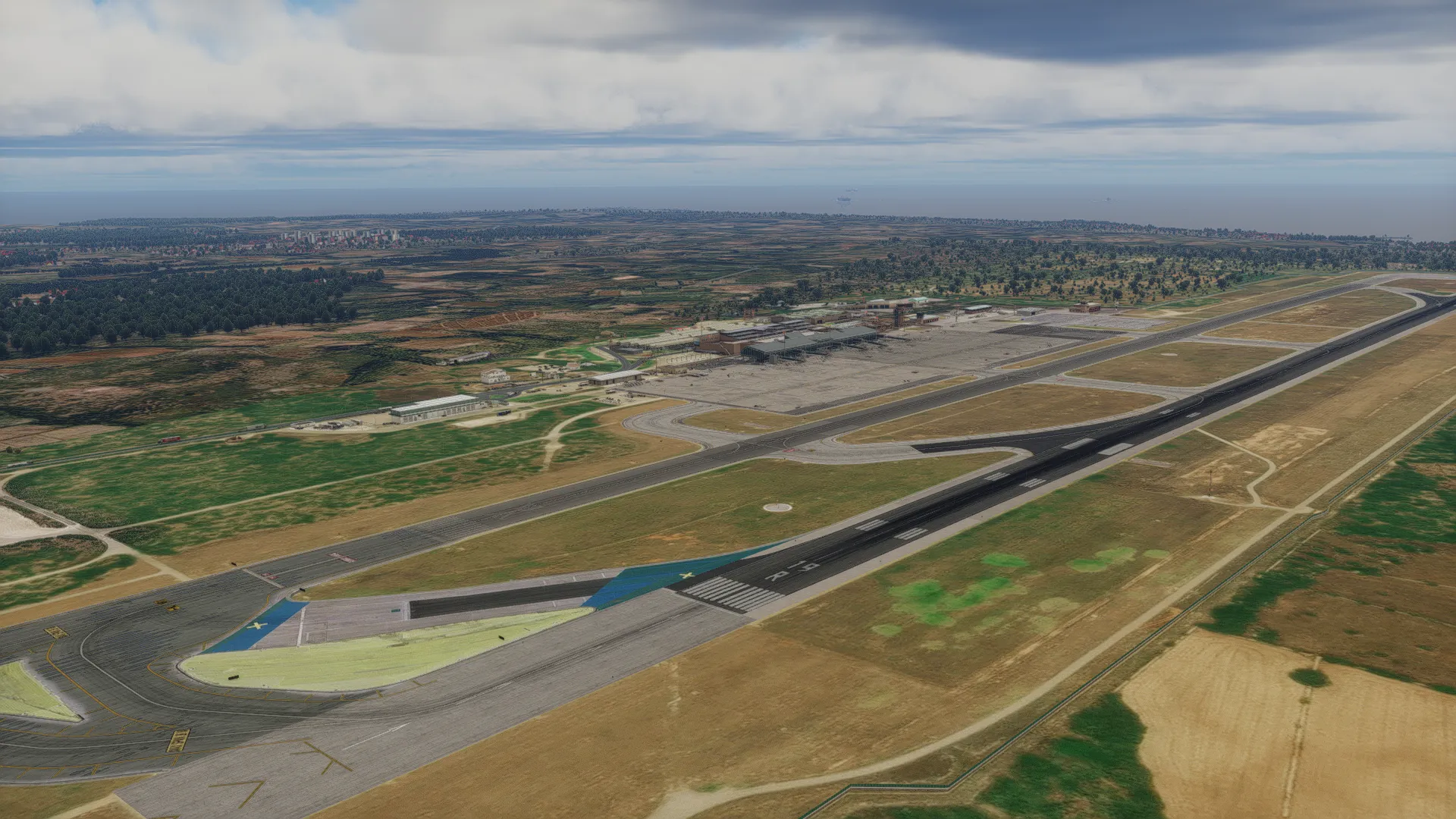 Аэропорт LEMH ( Менорка, Испания )