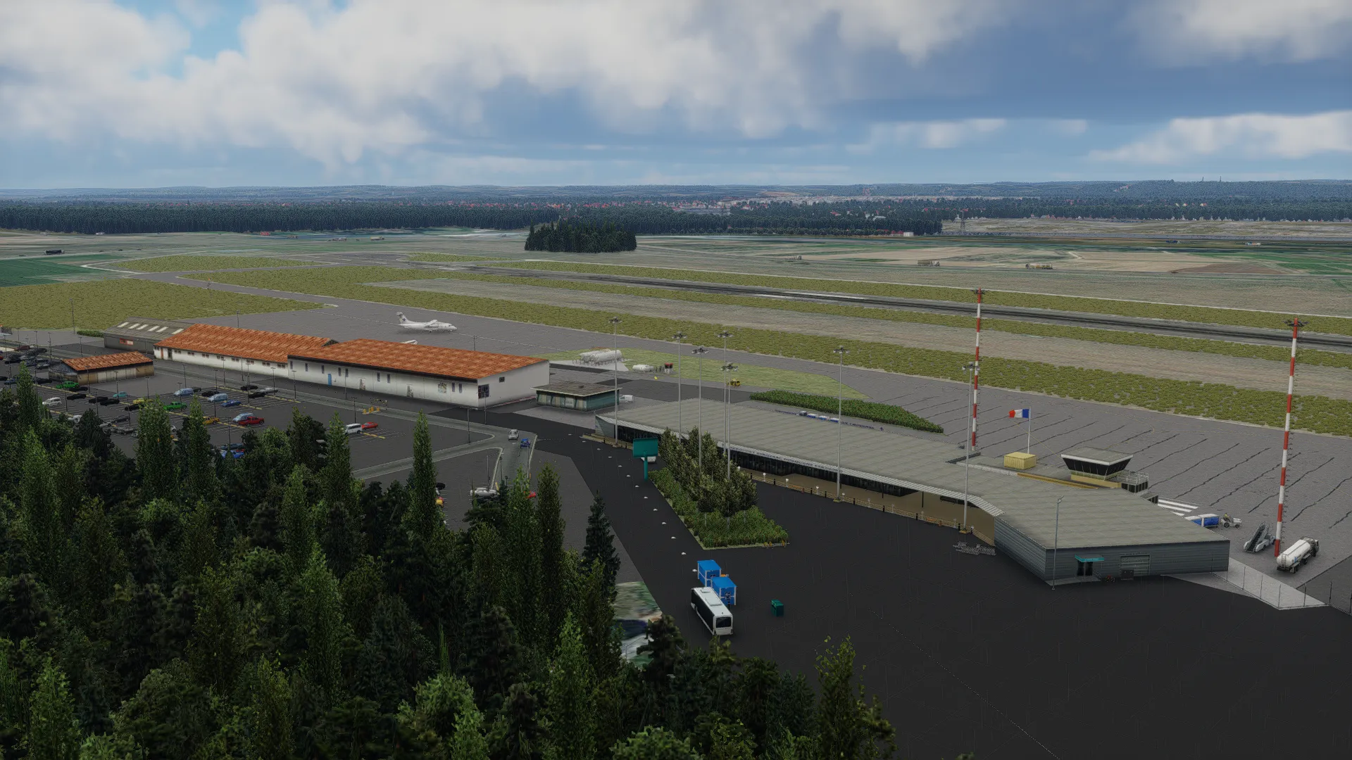 Аэропорт LFBE ( Бержерак, Франция )