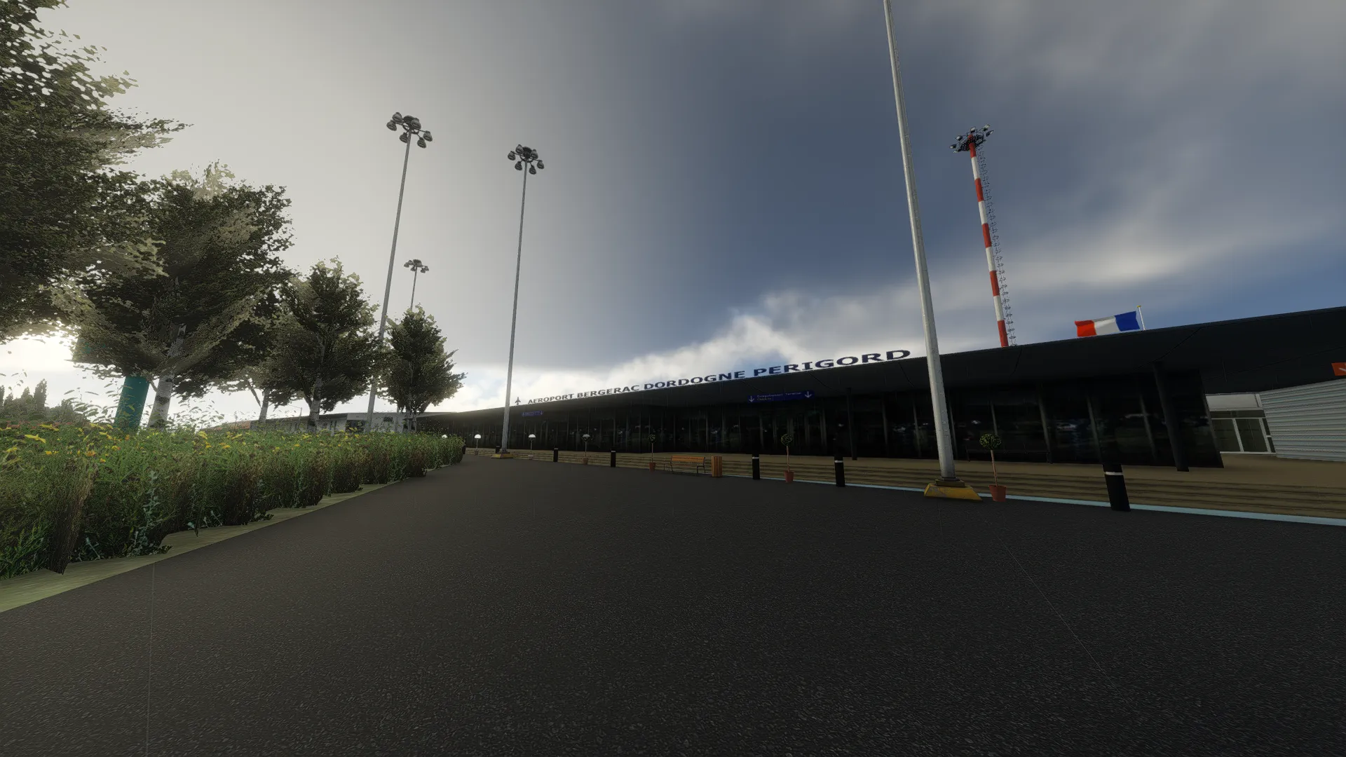 Аэропорт LFBE ( Бержерак, Франция )