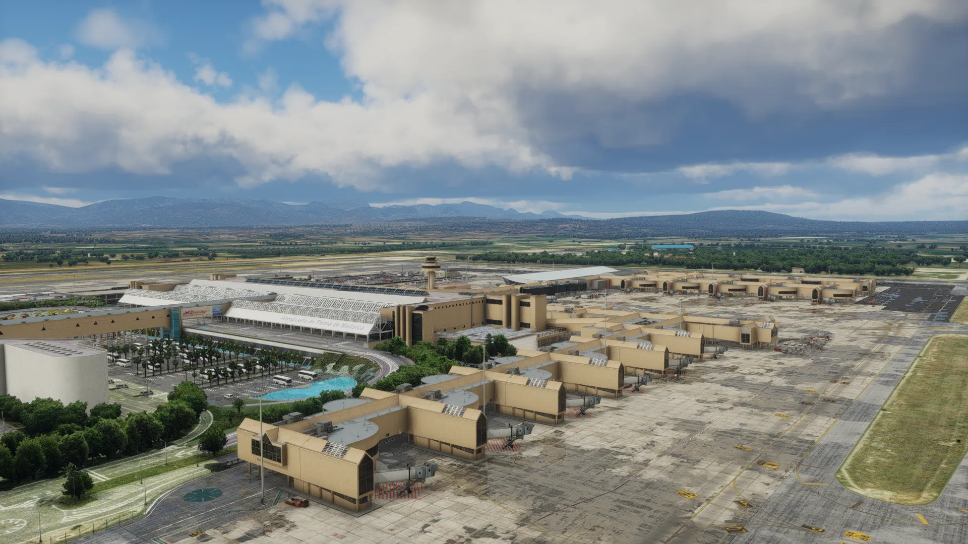 Аэропорт LEPA ( Пальма, Испания )