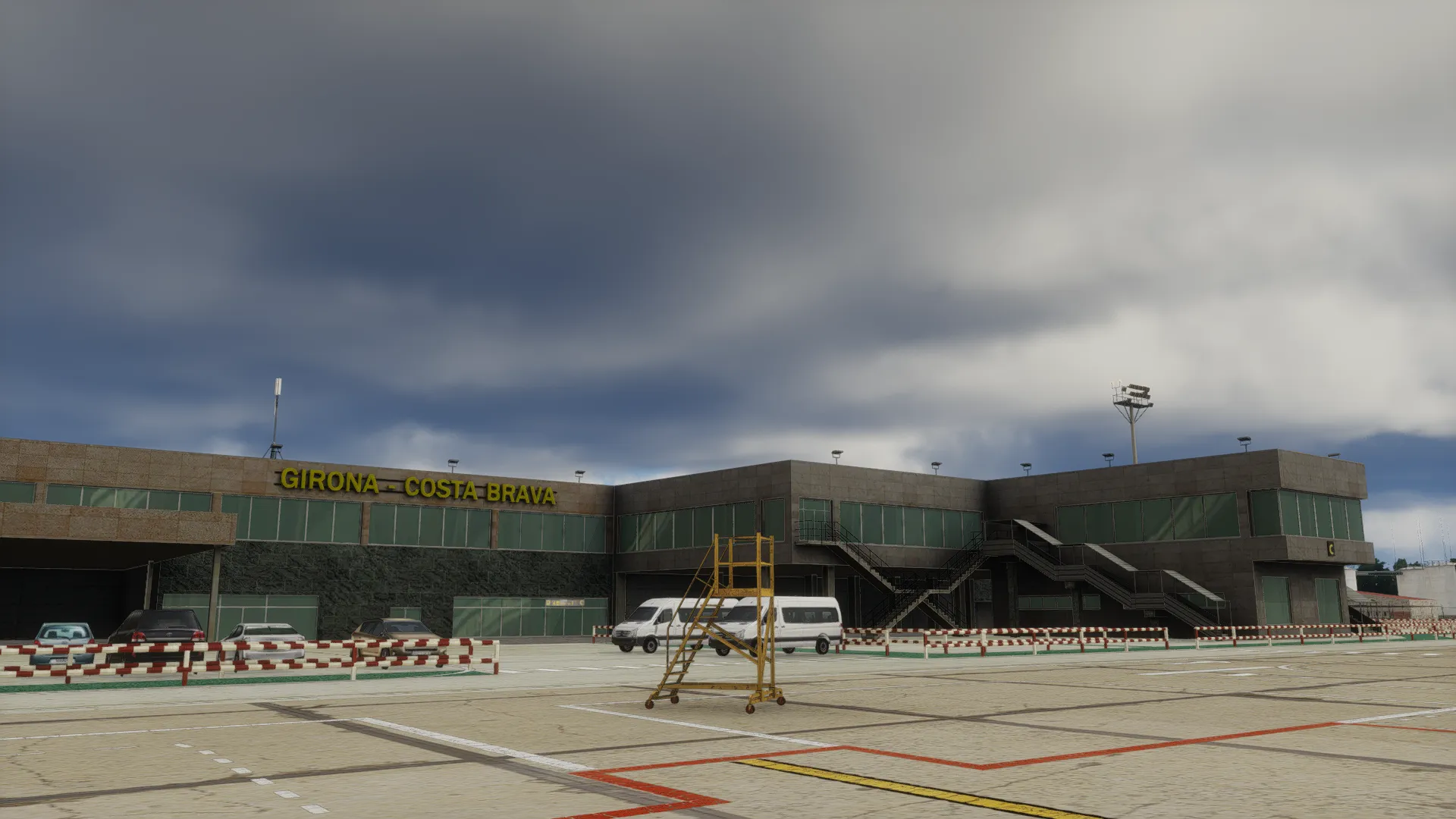 Аэропорт LEGE ( Жирона, Испания )