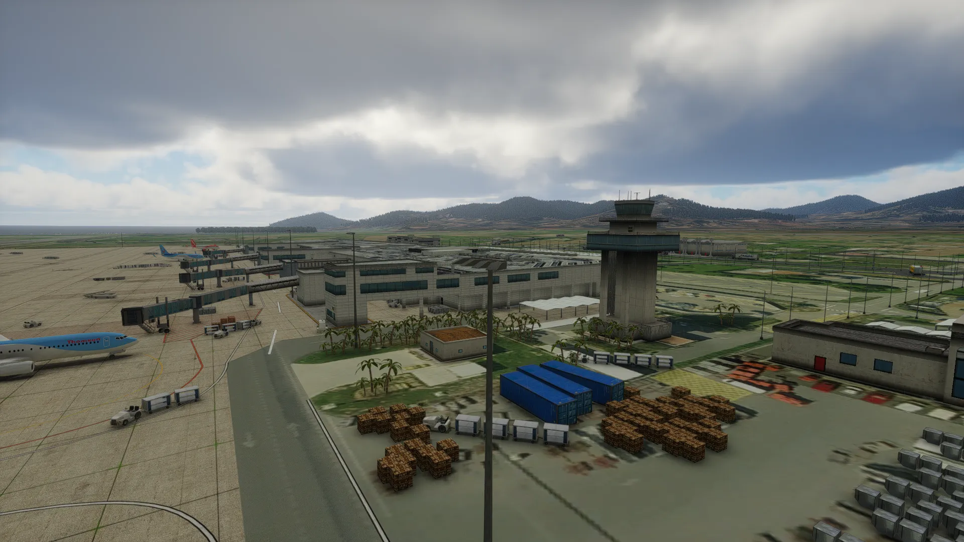 Аэропорт LEIB ( Ибица, Испания )