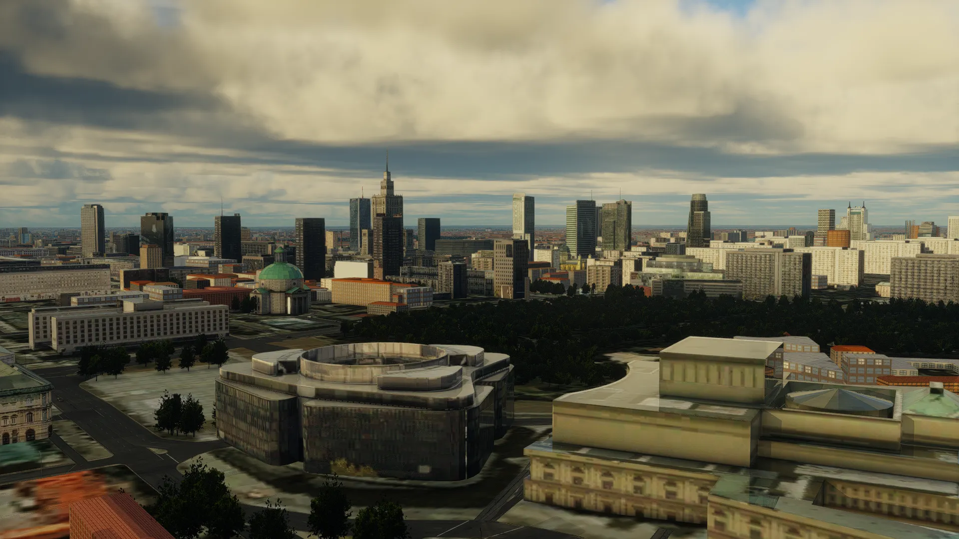 Варшава \ Warsaw City лэндмарки