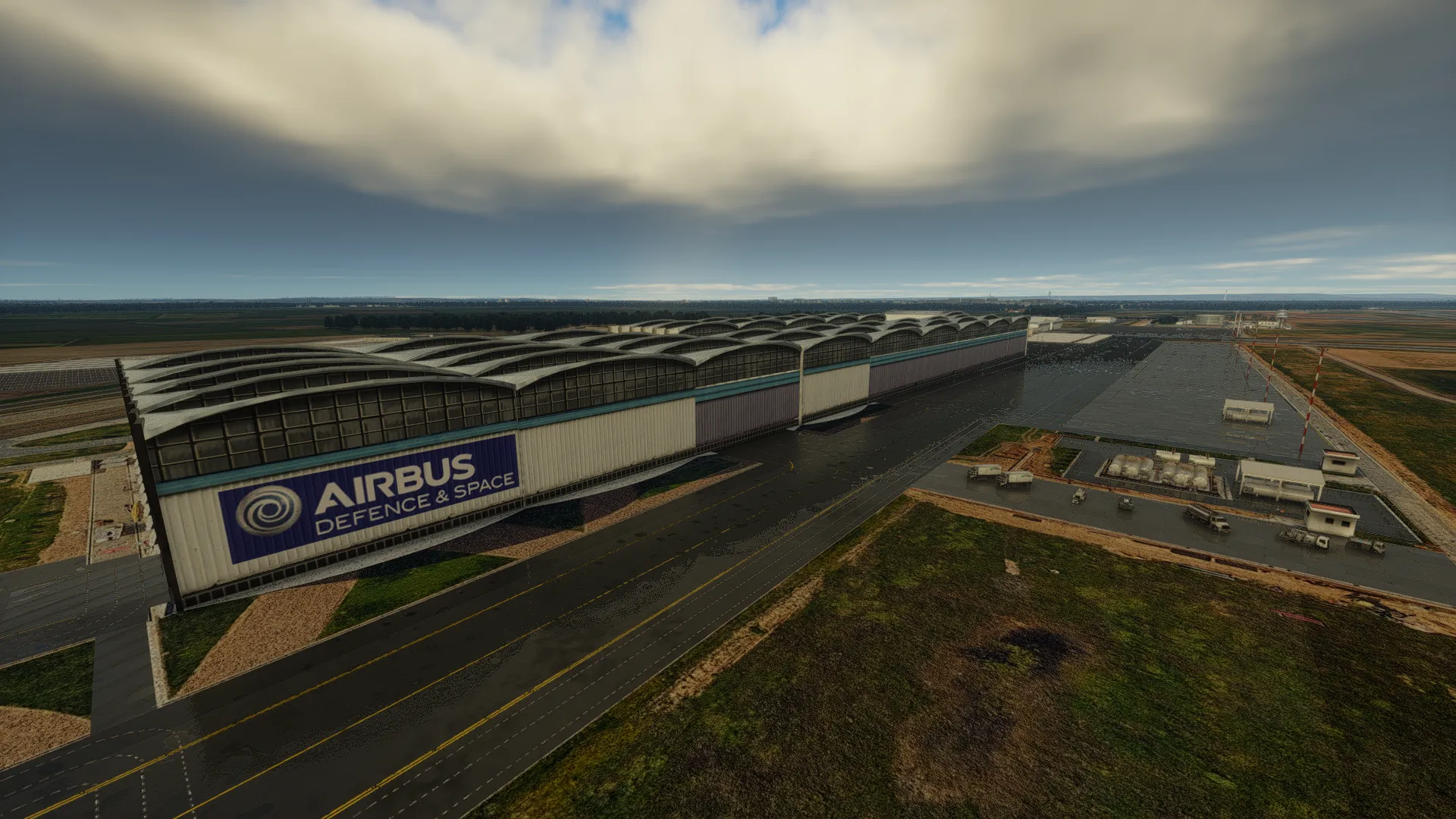 Аэропорт LEZL ( Севилья, Испания ) + лэндмарки