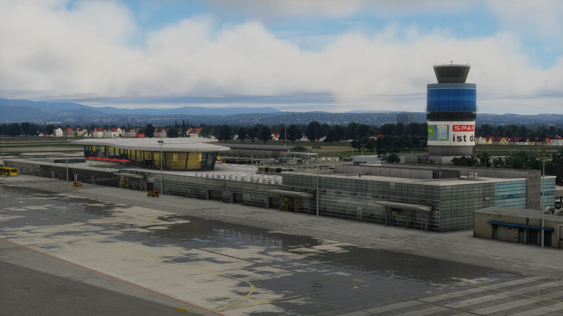 Аэропорт LOWG ( Грац, Австрия )