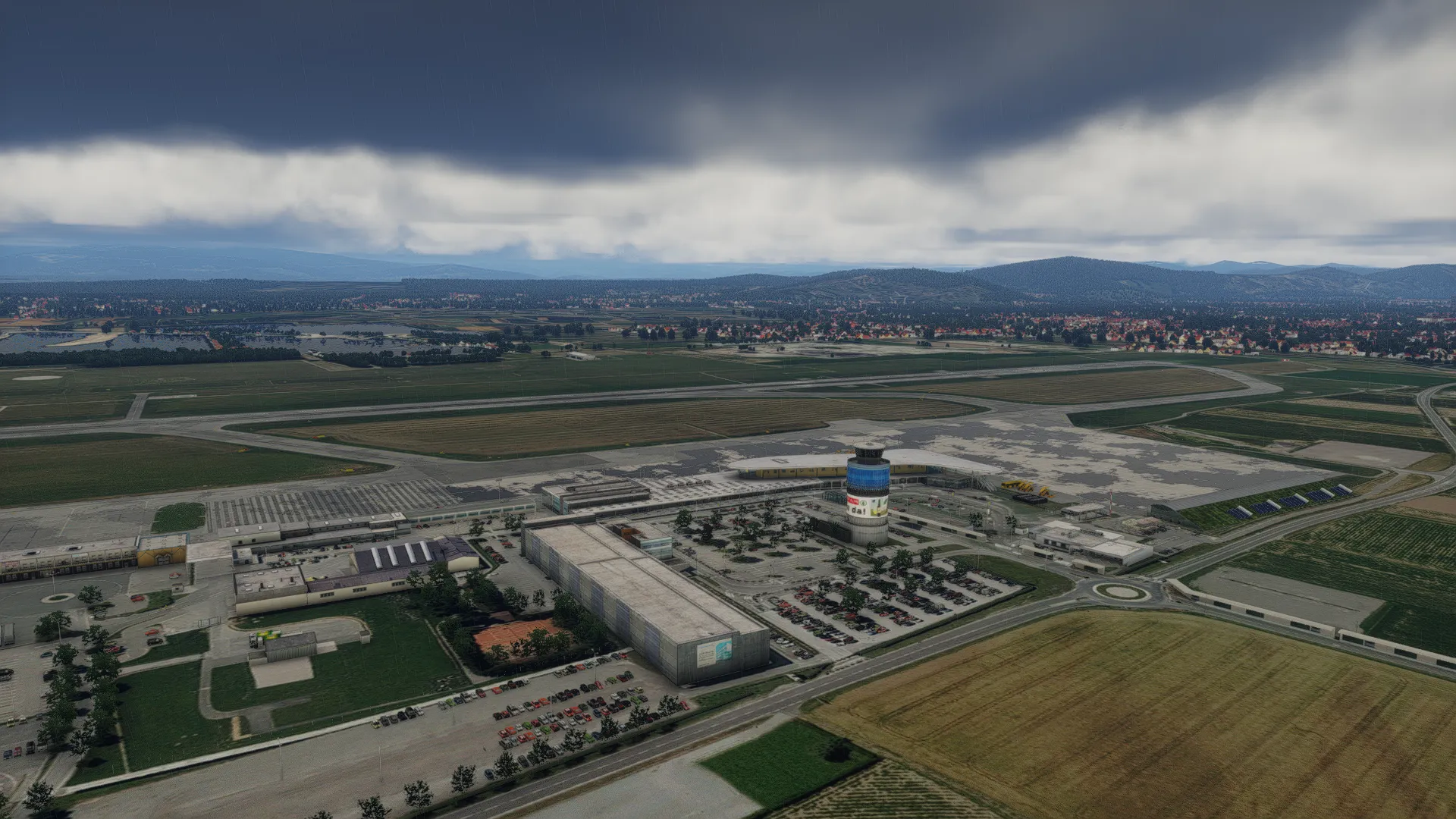 Аэропорт LOWG ( Грац, Австрия )