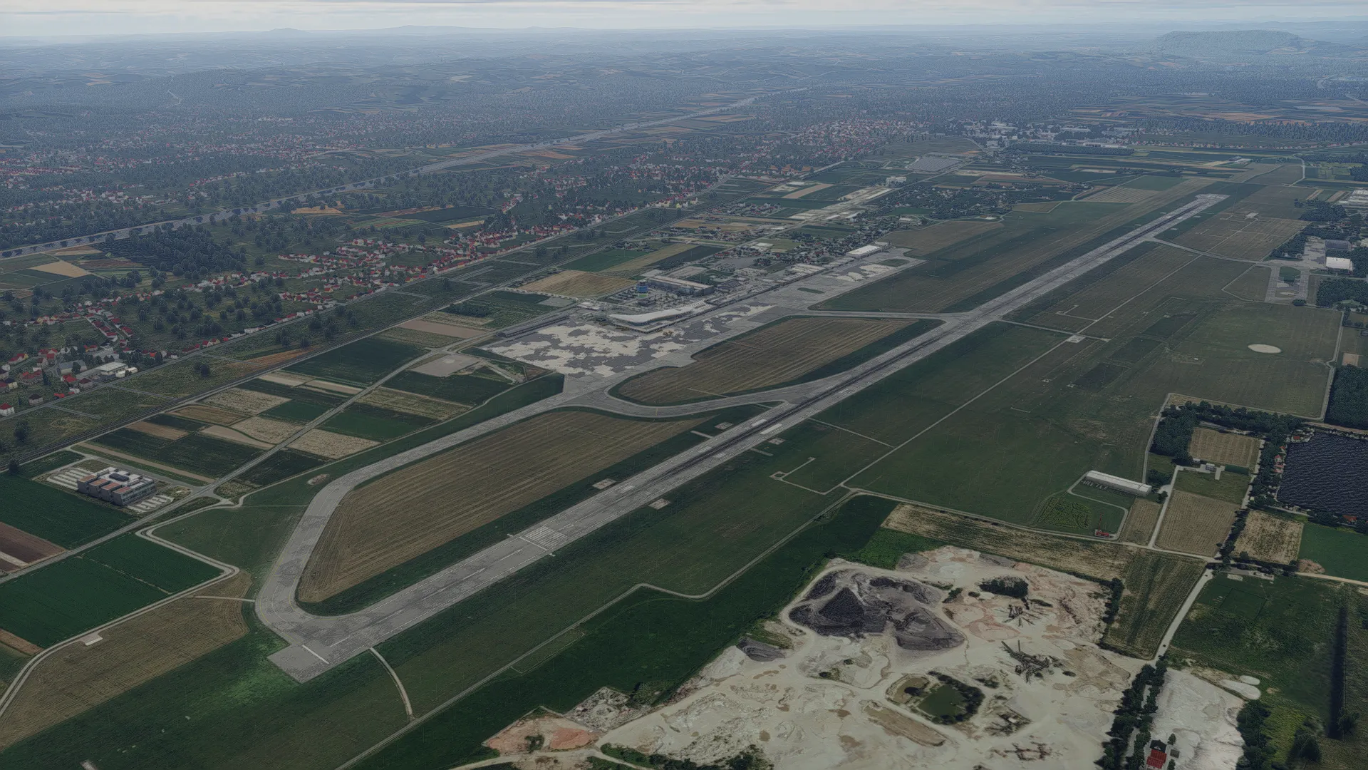 Аэропорт LOWG ( Грац, Австрия )