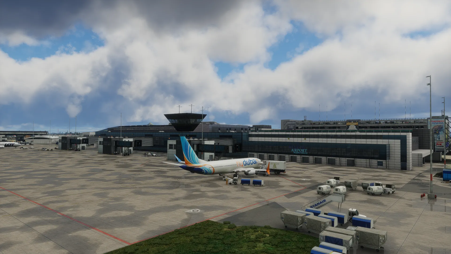 Аэропорт EPKK ( Краков, Польша )