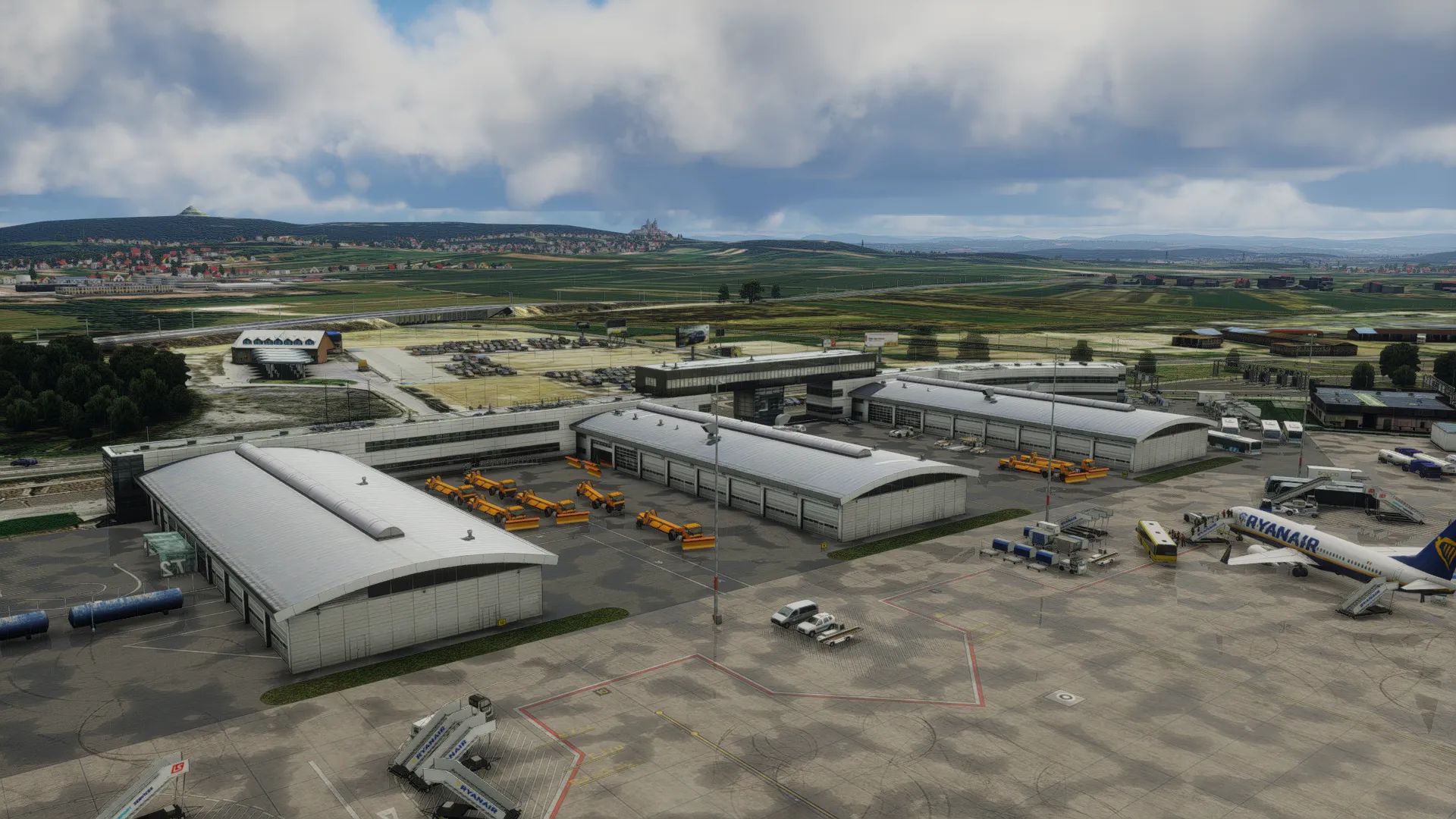 Аэропорт EPKK ( Краков, Польша )