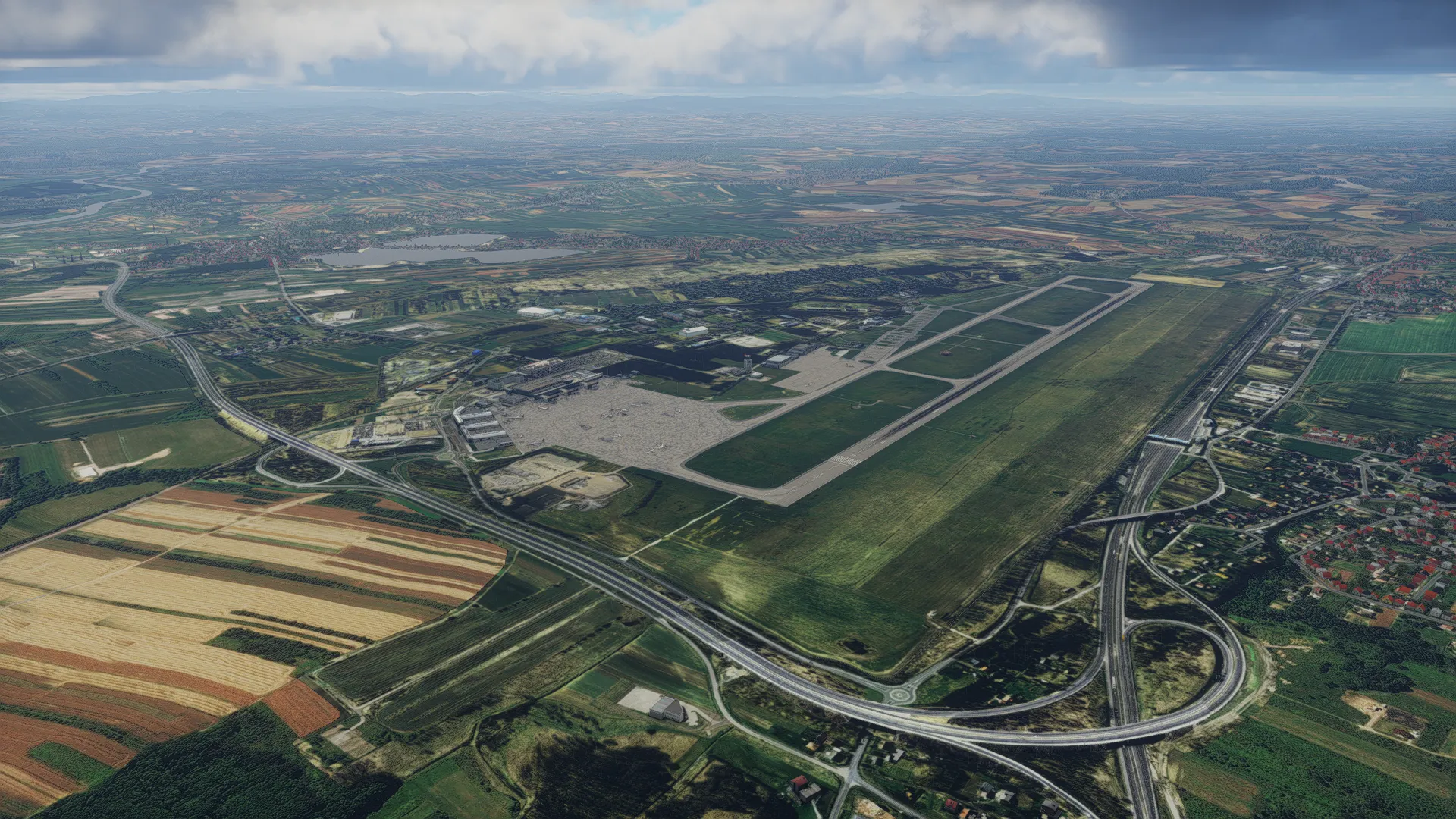 Аэропорт EPKK ( Краков, Польша )