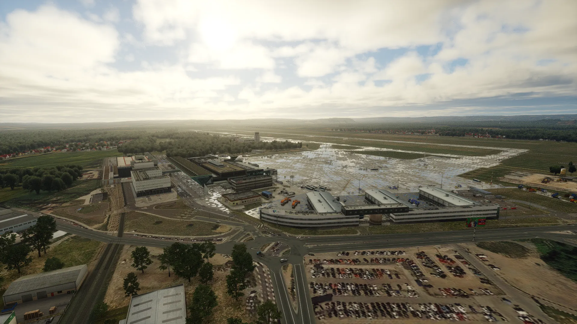 Аэропорт EPKK ( Краков, Польша ) x12