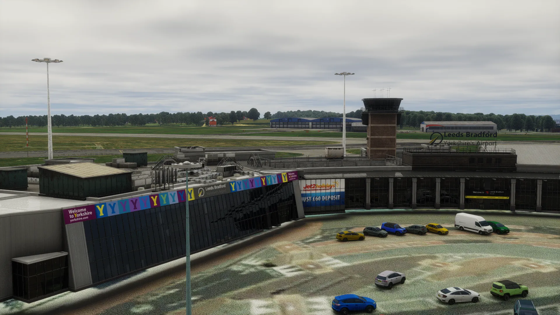 Аэропорт EGNM ( Лидс, Великобритания )