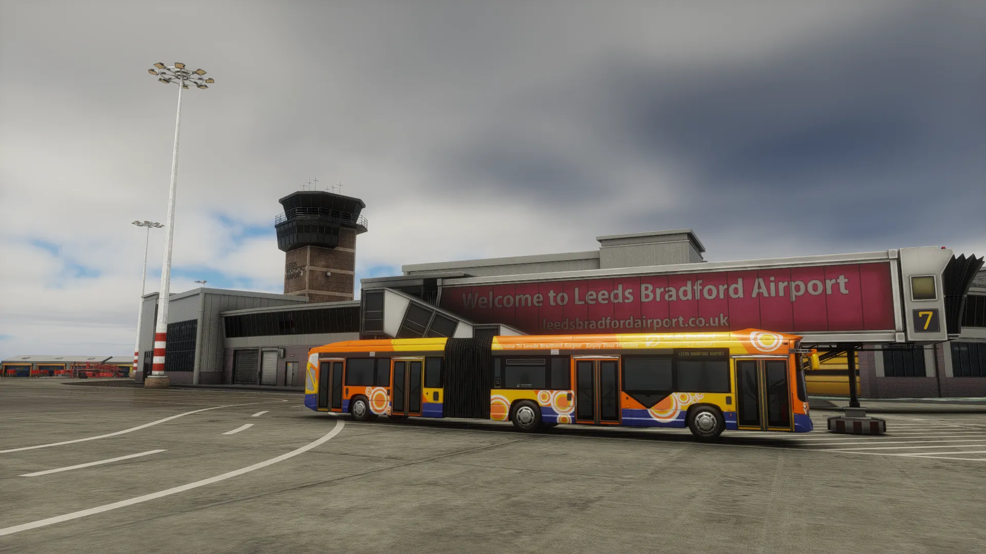 Аэропорт EGNM ( Лидс, Великобритания )