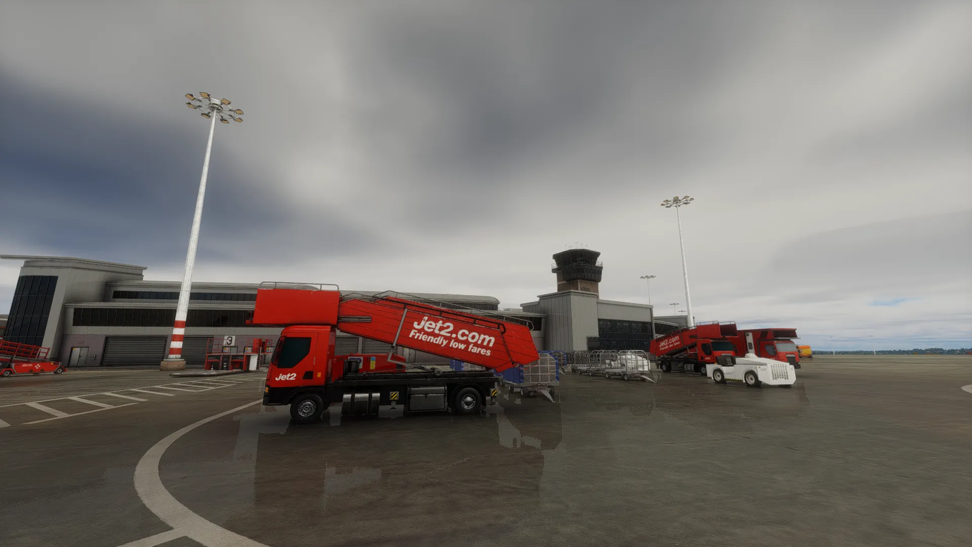 Аэропорт EGNM ( Лидс, Великобритания )