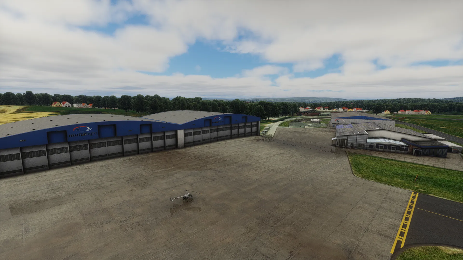 Аэропорт EGNM ( Лидс, Великобритания )