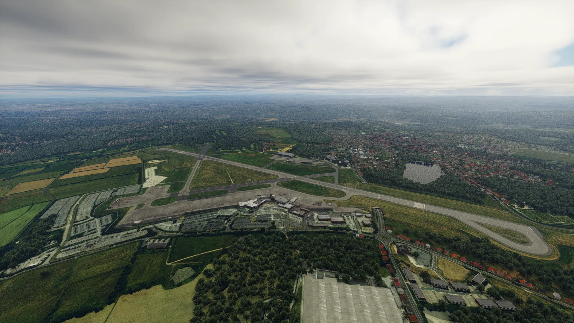 Аэропорт EGNM ( Лидс, Великобритания )