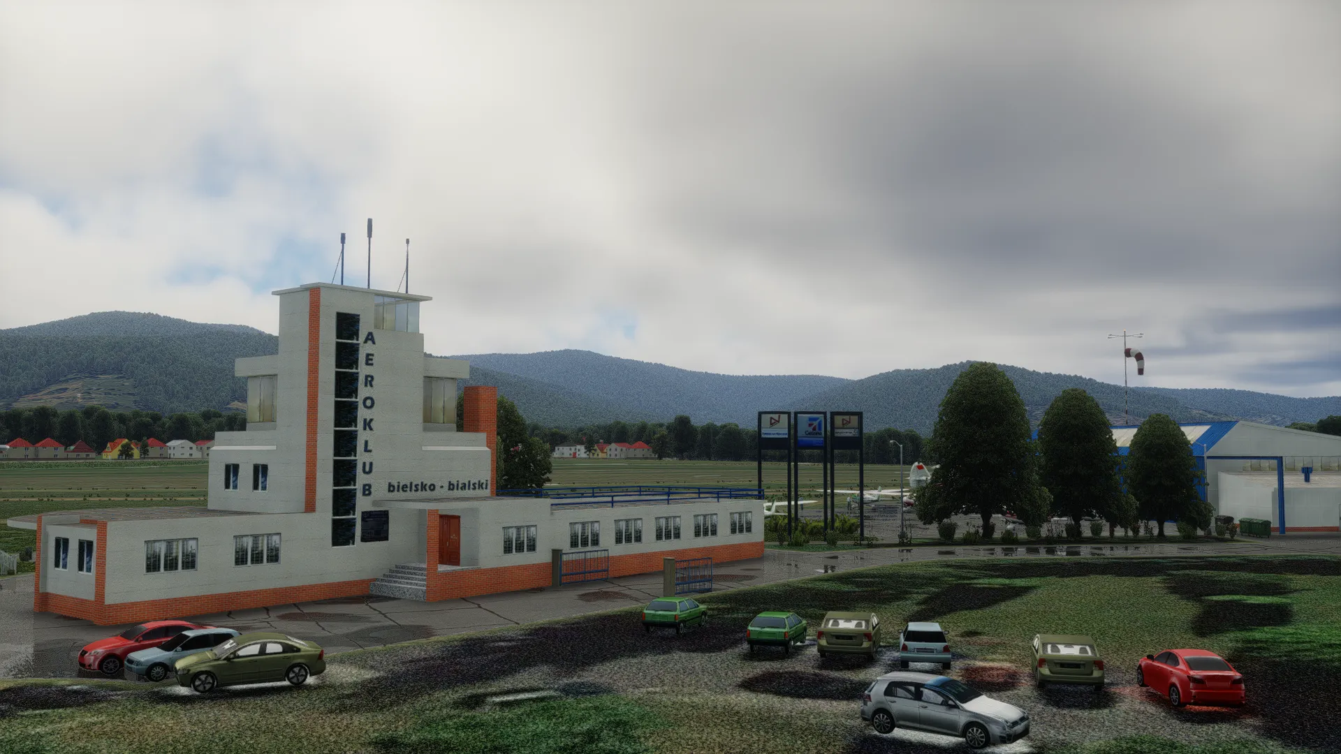 Аэродром ( Бельско-Бяла, Польша )