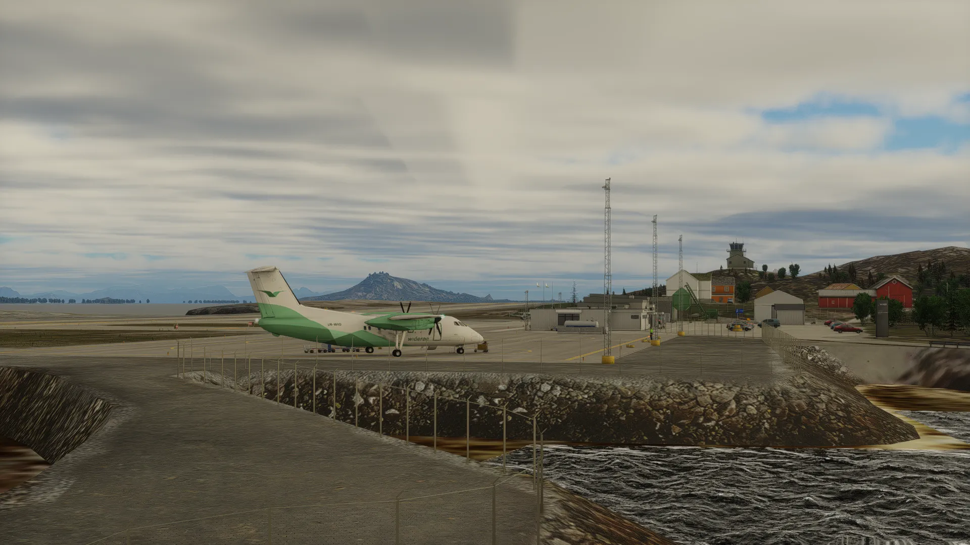 Аэропорт ENSH ( Свольвер, Норвегия )