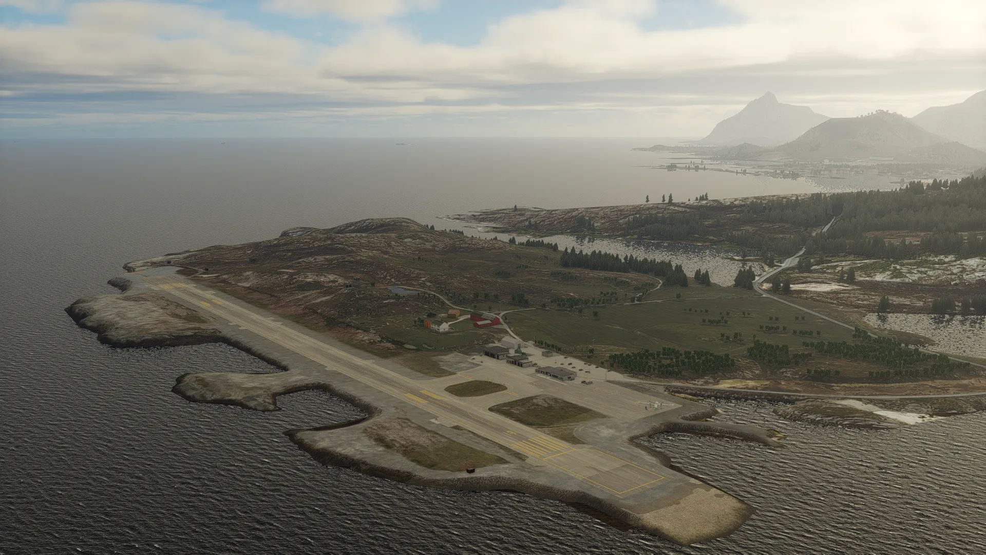 Аэропорт ENSH ( Свольвер, Норвегия )