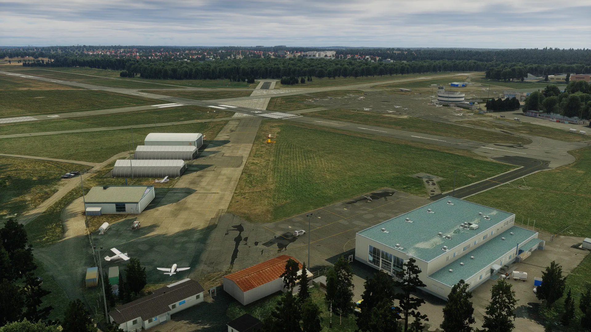 Аэропорт EFHF ( Малми, Финляндия )