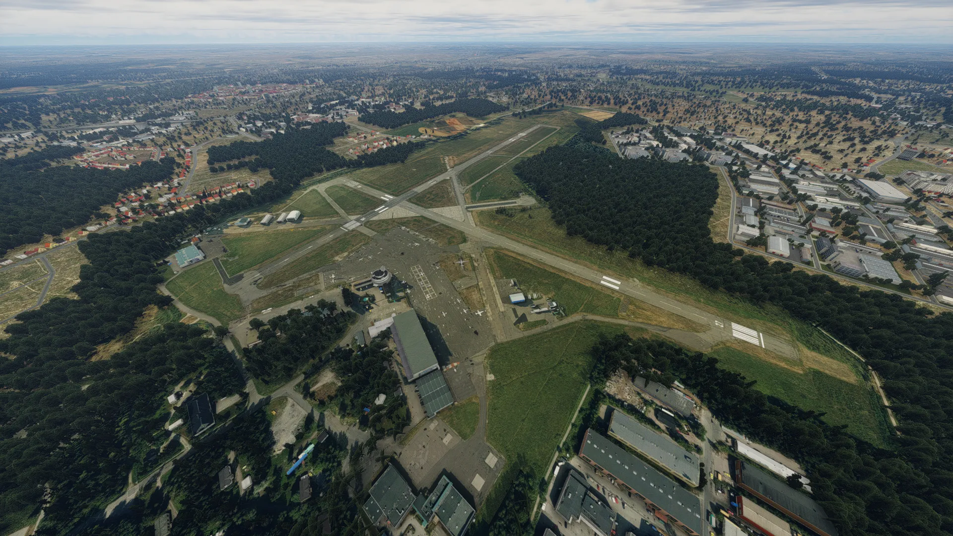 Аэропорт EFHF ( Малми, Финляндия )