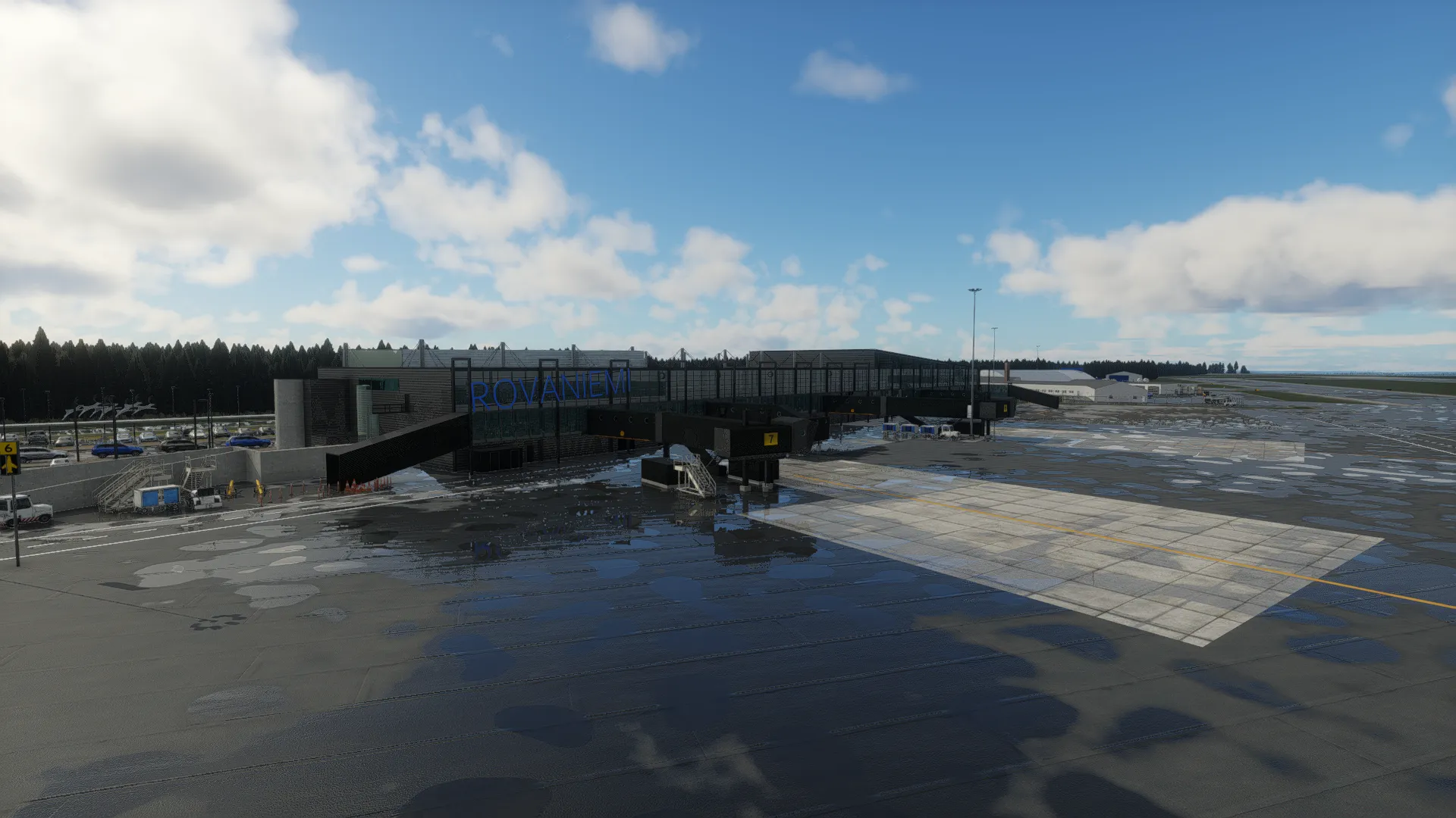 Аэропорт EFRO ( Рованиеми, Финляндия )