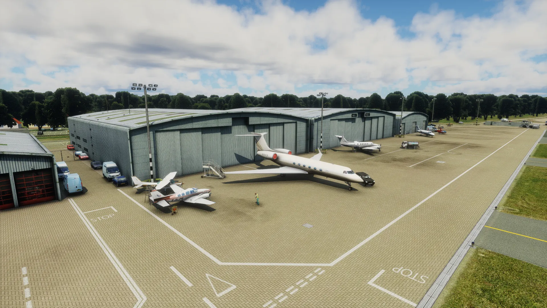 Аэропорт EGHI ( Истли, Великобритания )