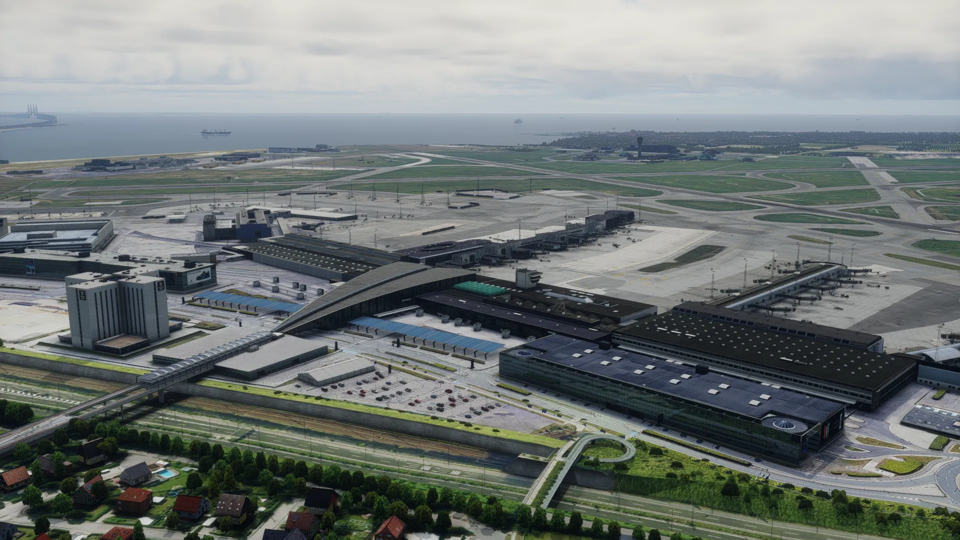 Аэропорт EKCH ( Копенгаген, Дания )