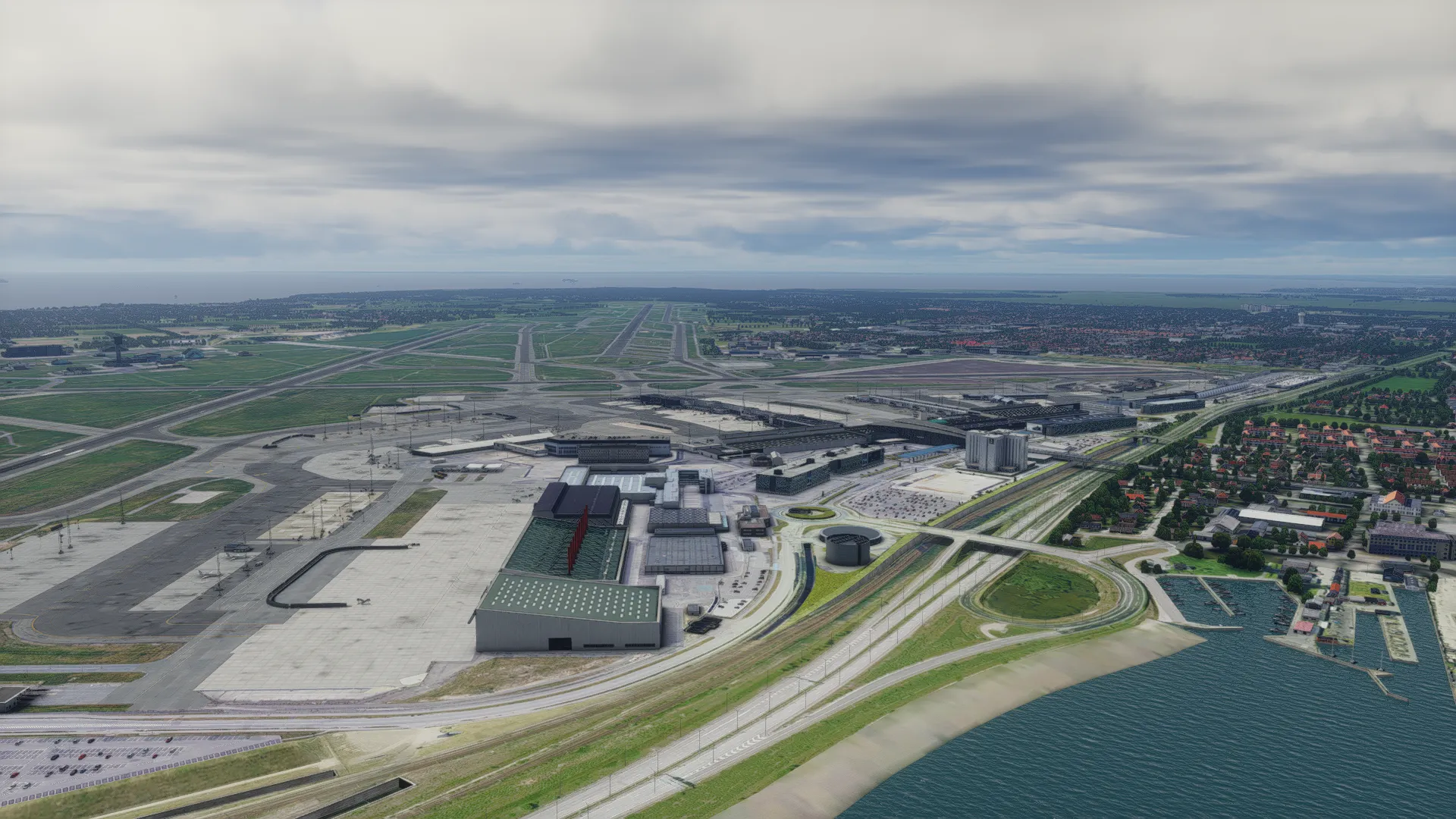 Аэропорт EKCH ( Копенгаген, Дания )