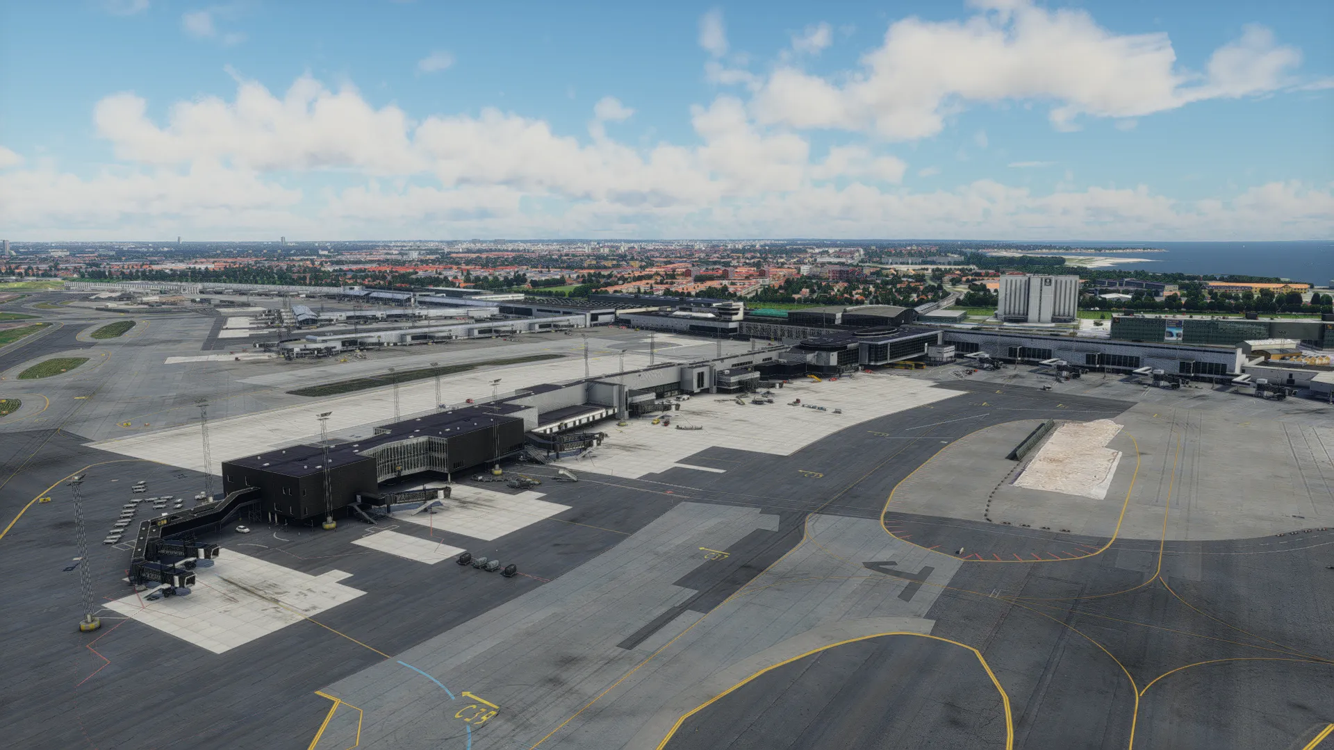 Аэропорт EKCH ( Копенгаген, Дания )