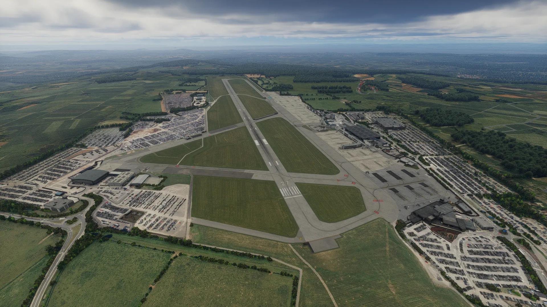 Аэропорт EGGD ( Бристоль, Великобритания )