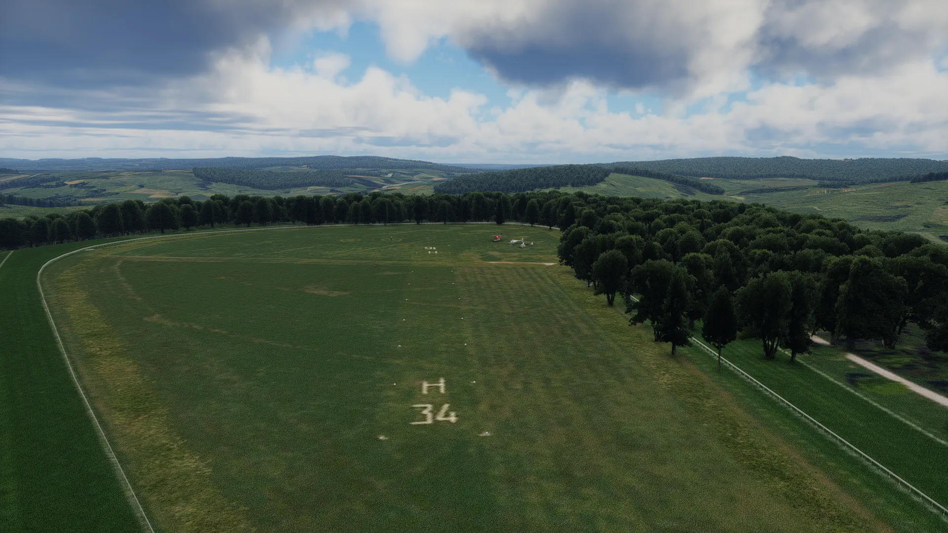 Вертодром EGKG ( Гудвуд, Великобритания )