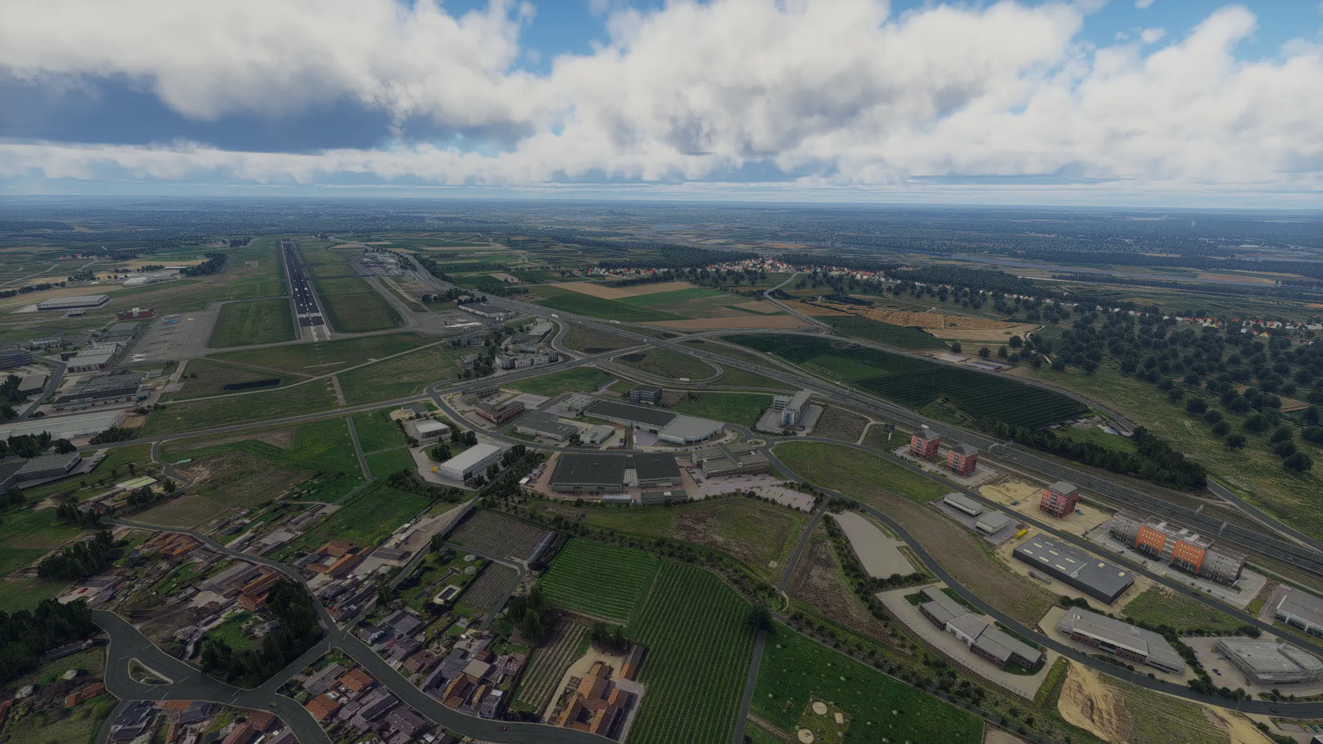 Аэропорт EHBK ( Маастрихт, Нидерланды )